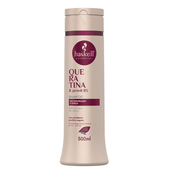 Haskell SHAMPOO QUERATINA & PROVITAMINA B5 (KERATIN & PROVITAMIN B5) 300ML